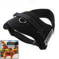Soft Thicken Pet Chest Suspenders Dog Traction Rope, Size: M (50-65cm), Size: M (50-65cm)(Black)