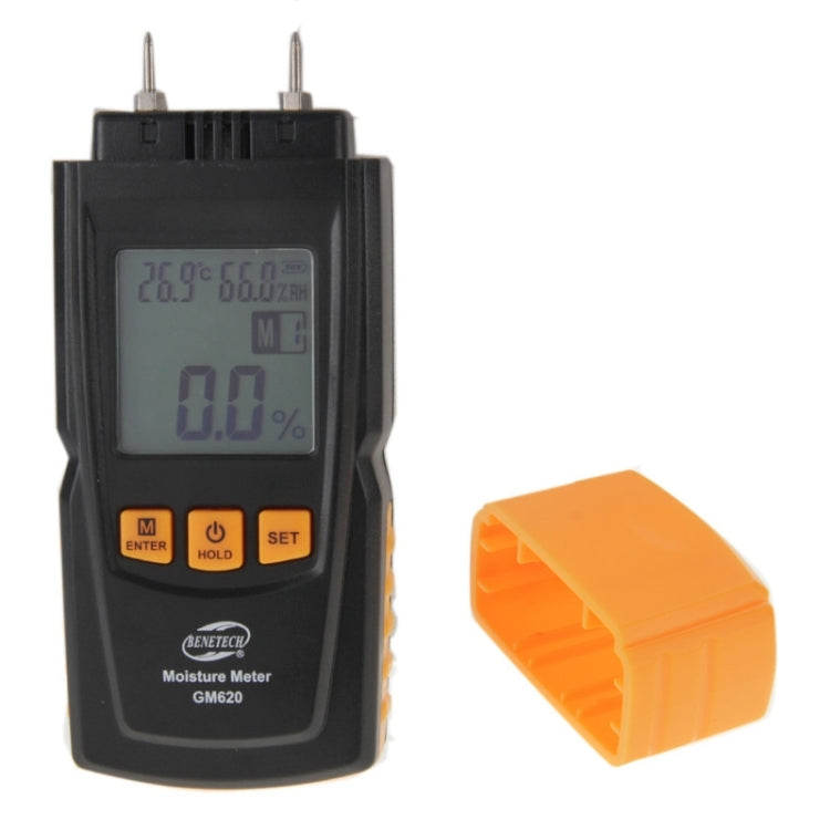 BENETECH GM620 1.8 inch LCD Screen Digital Wood Moisture Meter, GM620
