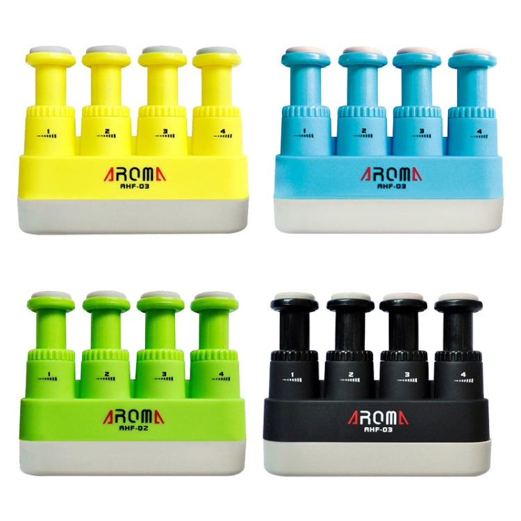 AROMA AHF-03 Hand- und Fingertrainer, AROMA AHF-03 (Schwarz), AROMA AHF-03 (Grün), AROMA AHF-03 (Blau), AROMA AHF-03 (Gelb)
