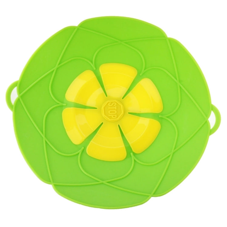Neuer auslaufsicherer, flimmerfreier und hitzebeständiger Silikon-Topfdeckel (Zufällige Farbauswahl)