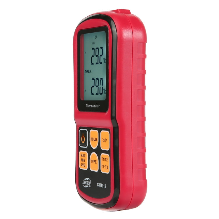 BENETECH GM1312 2,4 Zoll LCD-Display Thermoelement-Thermometer Messung J, K, T, E, N und R Typ, Messbereich: -50~300°C