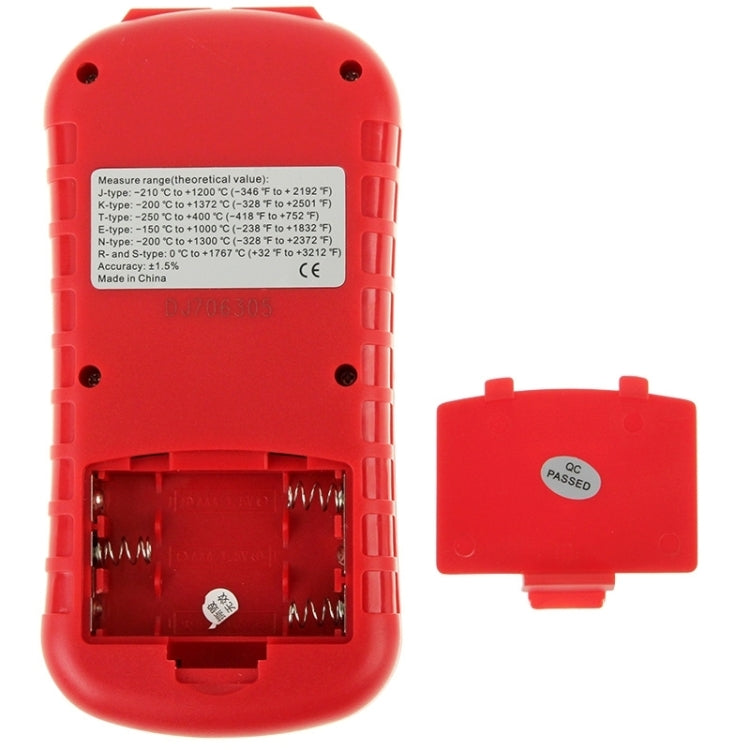 BENETECH GM1312 2,4 Zoll LCD-Display Thermoelement-Thermometer Messung J, K, T, E, N und R Typ, Messbereich: -50~300°C