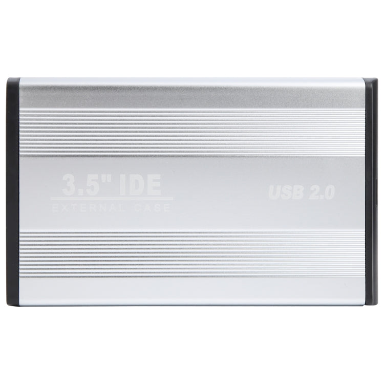 3.5 Inch IDE HDD External Enclosure Aluminium USB Case