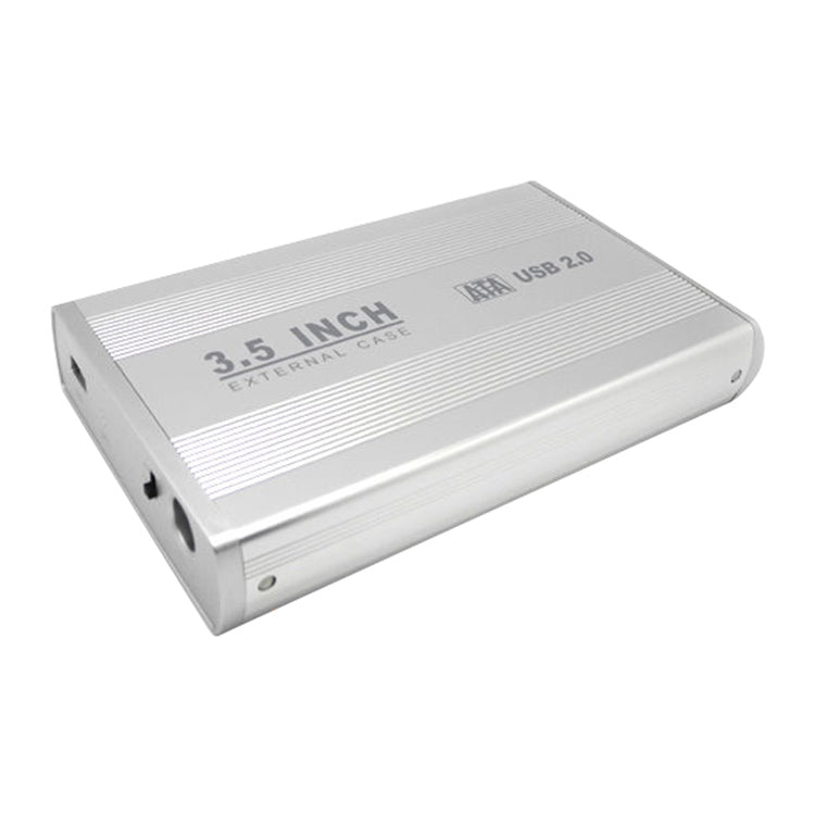 3,5 Zoll Festplattengehäuse SATA extern, unterstützt USB 2.0, SATA mit 2.0A Netzteil, SATA mit 1.5A Netzteil
