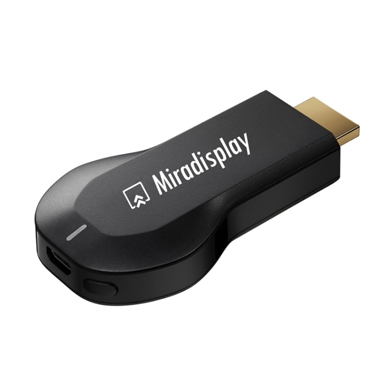 Miradisplay WiFi HDMI Display-Dongle / Miracast Airplay DLNA Display-Empfänger-Dongle (Schwarz)