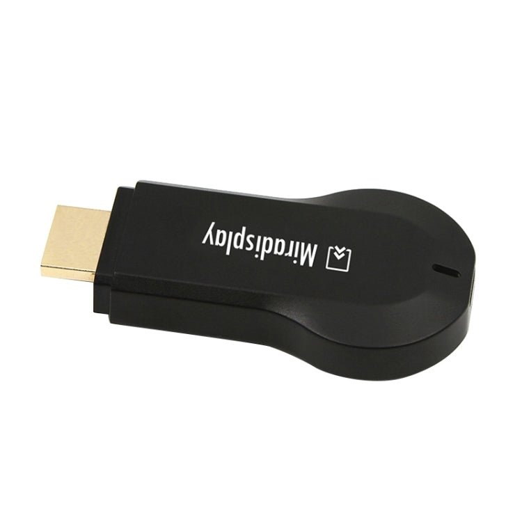 Miradisplay WiFi HDMI Display-Dongle / Miracast Airplay DLNA Display-Empfänger-Dongle (Schwarz)