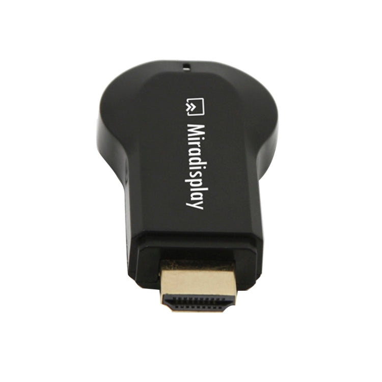 Miradisplay WiFi HDMI Display-Dongle / Miracast Airplay DLNA Display-Empfänger-Dongle (Schwarz)