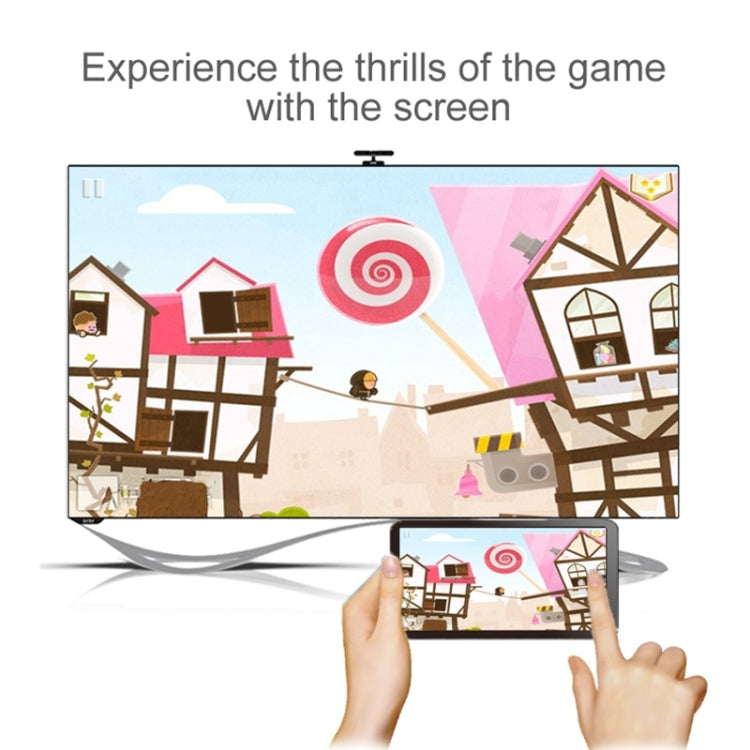 Miradisplay WiFi HDMI Display-Dongle / Miracast Airplay DLNA Display-Empfänger-Dongle (Schwarz)