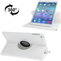 Litchi Texture 360 Degrees Rotation Leather Tablet Case with Holder for iPad Air / Air 2 / iPad 9.7 2017 / iPad 9.7 2018