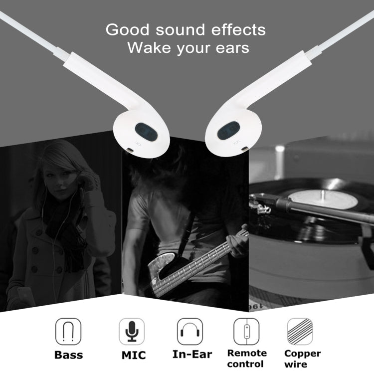 3.5mm Wired Earphone for Android Phones / PC / MP3 Player / Laptops, Cable Length:1.2m