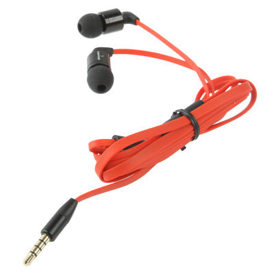 Awei ES600i Noodle Style 3.5mm Universal Headset with Hear Speaker Control & Microphone for iPhone / iPad / iPod touch, Galaxy SIV / SIII / Note II / Premier, Nokia Lumia Series, LG Optimus Series, HTC / Motorola / Sony Xperia Series etc.