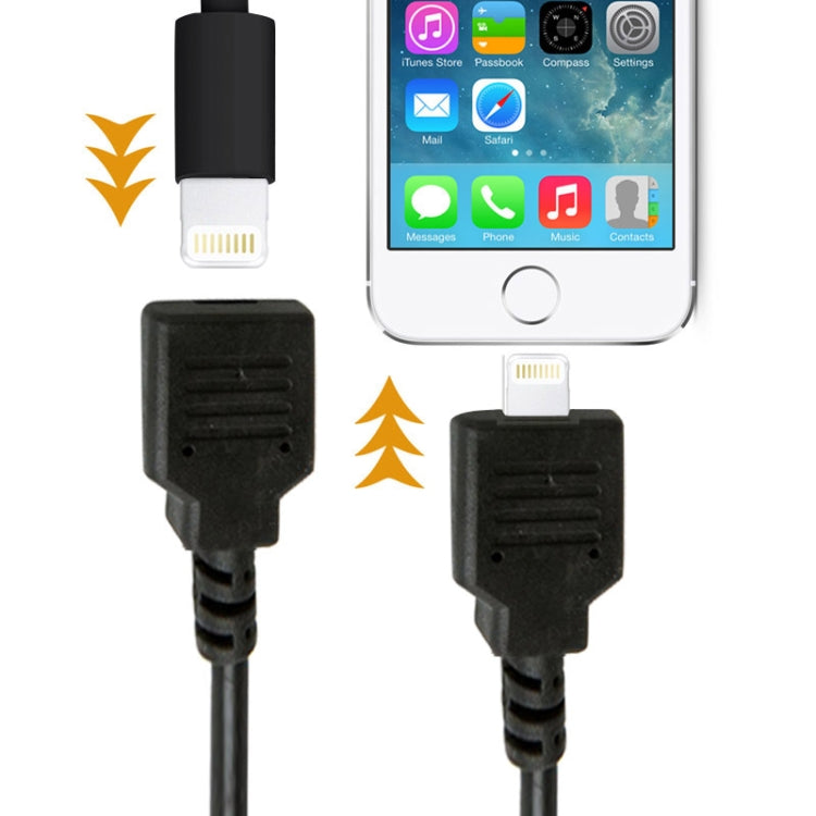 8 Pin Male to Female 22 Core Extension Cable, Cable Length: 1m
