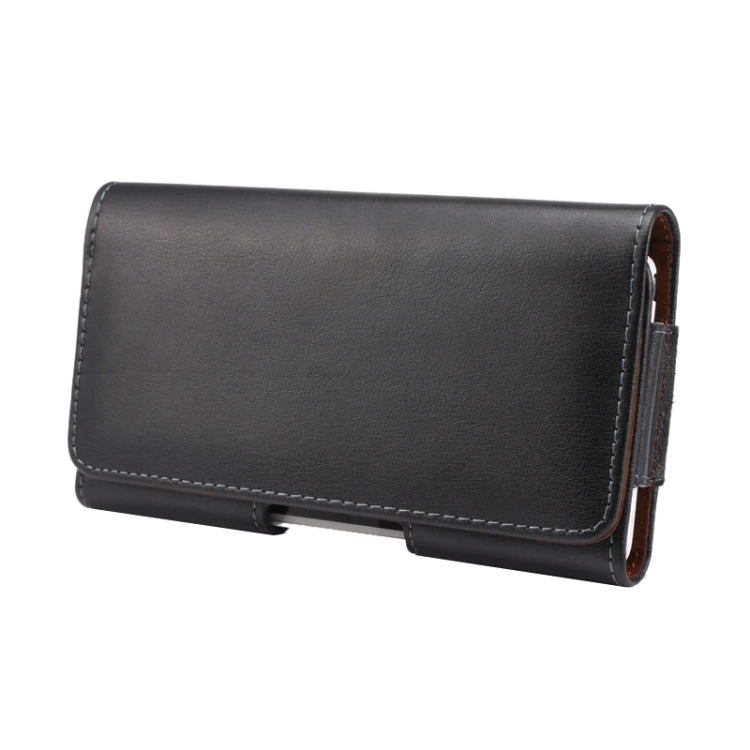 Universal Horizontal Style Leather Case / Waist Bag with Back Splint for iPhone 6 Plus & 6s Plus, Samsung Note 8 & 5 & 4 / S6 edge+ / A8, S-IP6P-0378, S-IP6P-0378Z