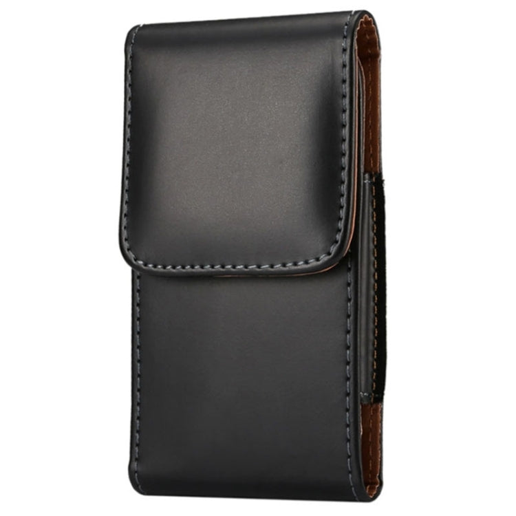 Crazy Horse Textur Vertikal Klapp-Lederhülle / Gürteltasche mit rückseitigem Clip für iPhone 6 Plus