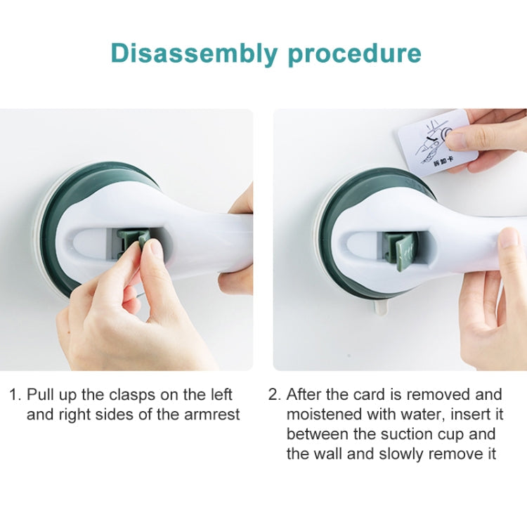 Haltegriff für Badezimmer, Badewanne und Dusche, zufällige Farbwahl, Sicherheitsgriff für Badewanne und Dusche