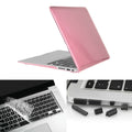 ENKAY für Macbook Air 11,6 Zoll (US-Version) / A1370 / A1465 Hat-Prince 3-in-1 Kristall-Hartschalen-Schutzhülle aus Kunststoff mit Tastaturschutz und Port-Staubschutzstöpsel