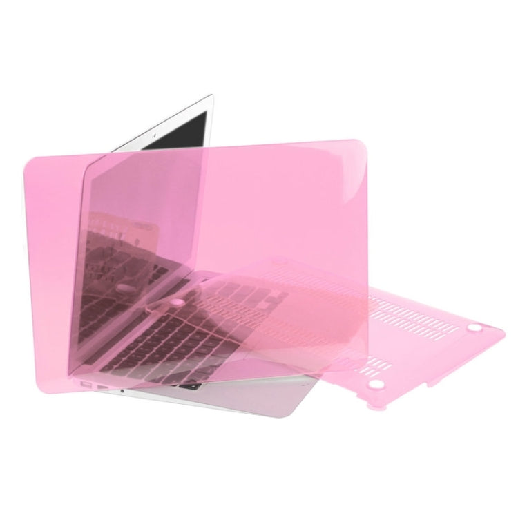 ENKAY für Macbook Air 11,6 Zoll (US-Version) / A1370 / A1465 Hat-Prince 3-in-1 Kristall-Hartschalen-Schutzhülle aus Kunststoff mit Tastaturschutz und Port-Staubschutzstöpsel
