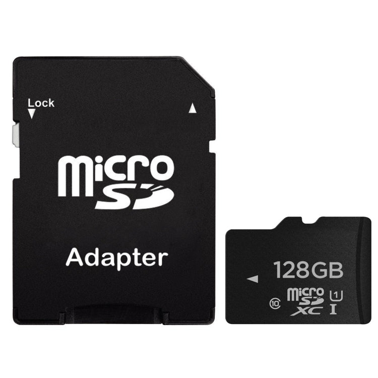 128GB High-Speed Class 10 Micro SD(TF) Speicherkarte aus Taiwan, Schreiben: 8 MB/s, Lesen: 12 MB/s (100 % echte Kapazität), 128 GB nackte Karte