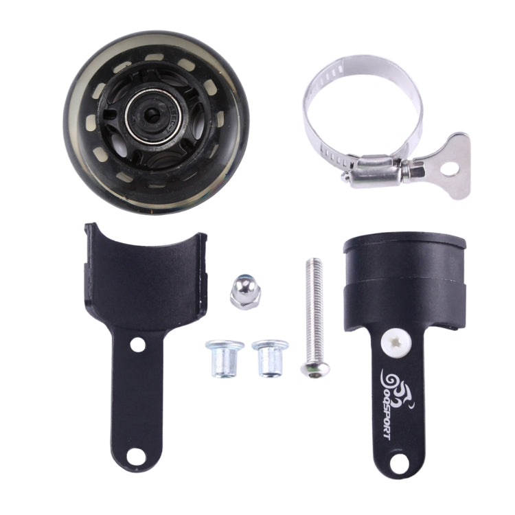 OQSPORT Folding Bicycle Auxiliary Wheel Booster Wheel