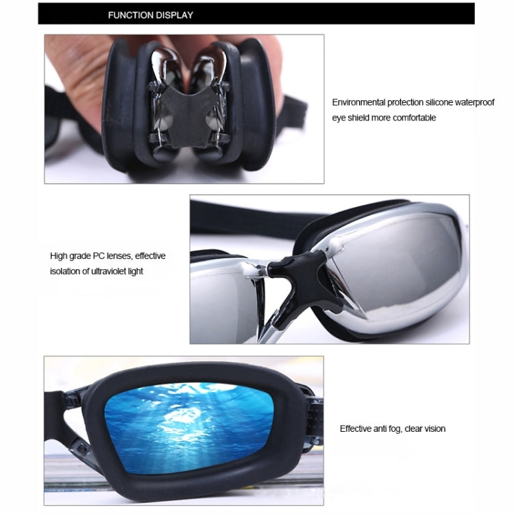 Professional Swimming Goggle Glasses, ZHANYA2588 (Pink), ZHANYA2588 (Black), ZHANYA2588 (Blue)