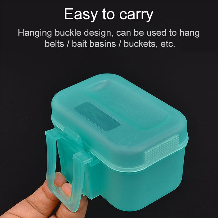 Plastik-Lebendköder-Angelbox, Käfer-Garnelen-Köderbox, Käfer-Garnelen-Köderbox