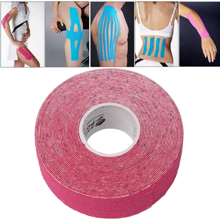 Waterproof Kinesiology Tape Sports Muscles Care Therapeutic Bandage, Size: 5m(L) x 2.5cm(W), Size: 5m x 2.5cm