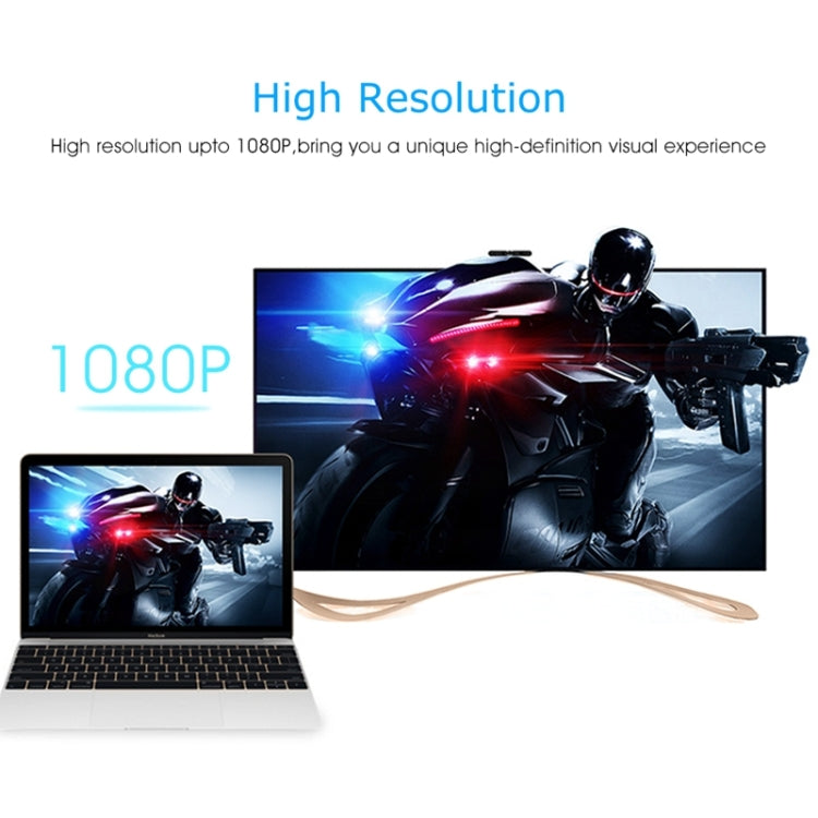 24 cm Full HD 1080P HDMI-auf-VGA-Kabel mit Audioausgang für Computer / DVD / digitalen Receiver / Laptop / Mobiltelefon / Mediaplayer (Weiß)