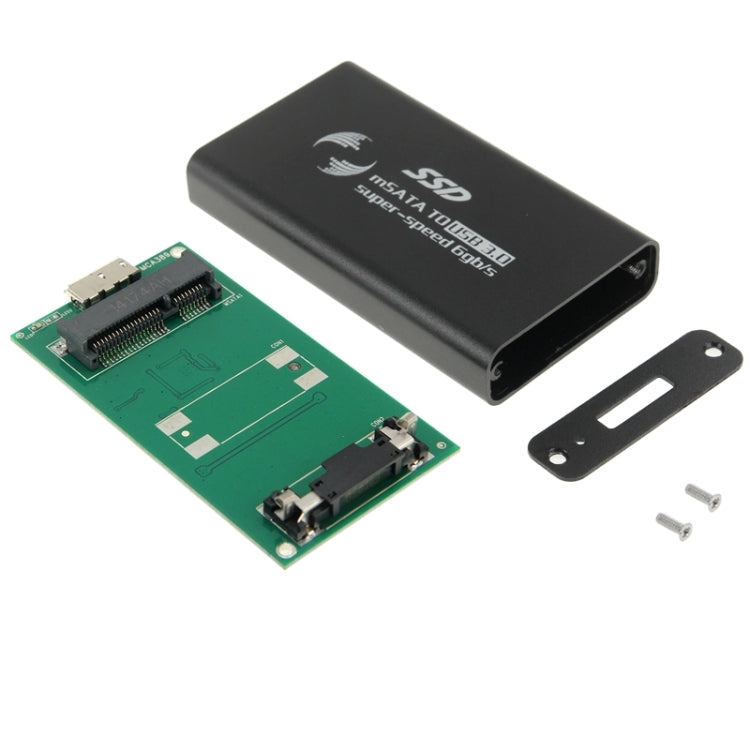 6gb/s mSATA Solid State Disk SSD to USB 3.0 Hard Disk Case