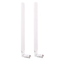 2 PCS B593 5dBi SMA Male 4G LTE Router Antenna, B593 5dBi Antenna White, B593 5dBi Antenna Black