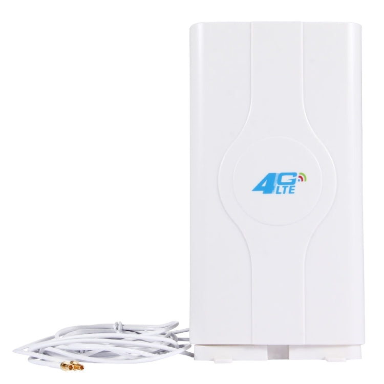 LF-ANT4G01 Innenbereich 88dBi 4G LTE MIMO-Antenne mit 2 Stk. 2m Anschlusskabeln, TS-9-Anschluss, TS-9-Anschluss