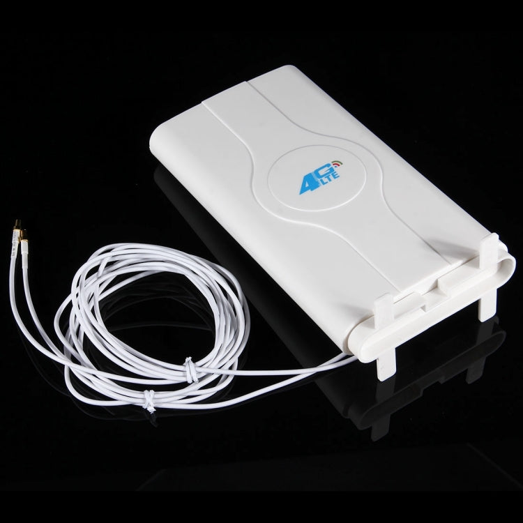 LF-ANT4G01 Innenbereich 88dBi 4G LTE MIMO-Antenne mit 2 Stk. 2m Anschlusskabeln, TS-9-Anschluss, TS-9-Anschluss