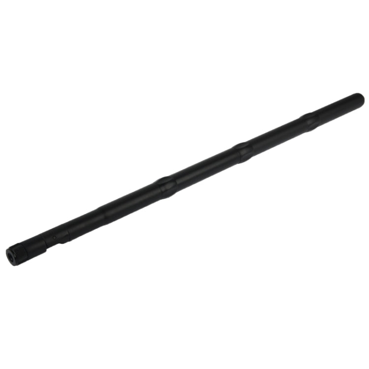 Drahtlose 15dBi RP-SMA-Stecker Netzwerkantenne (Softcover-Ausgabe) (Schwarz)