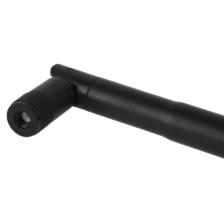 Drahtlose 15dBi RP-SMA-Stecker Netzwerkantenne (Softcover-Ausgabe) (Schwarz)