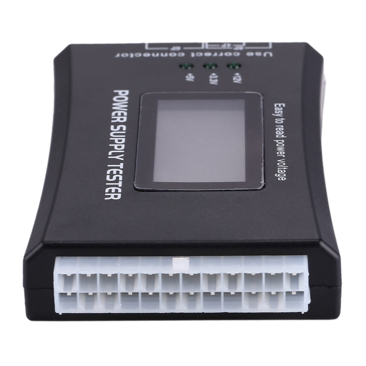 Digitales LCD-Display PC Computer 20/24 Pin Netzteil-Tester Leistungsmess-Diagnosetool, ATX-Anschluss mit LCD