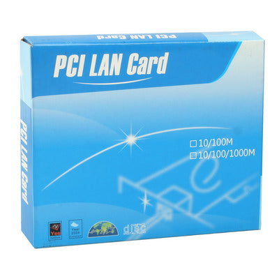 10/100M PCI Ethernet LAN Adapter Network Card RJ45, Chipset: 8139C, RJ45