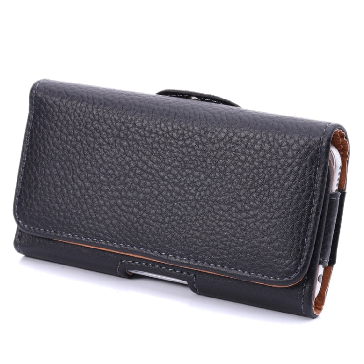 Litschi-Textur universelle horizontale Gürteltasche für iPhone 6 / Galaxy S4 / i9500