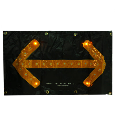 30 LED Car Safety Hazard Traffic Two-way Arrow Direction with Key Indicator Switch Signal Sign, YFY:A4685
