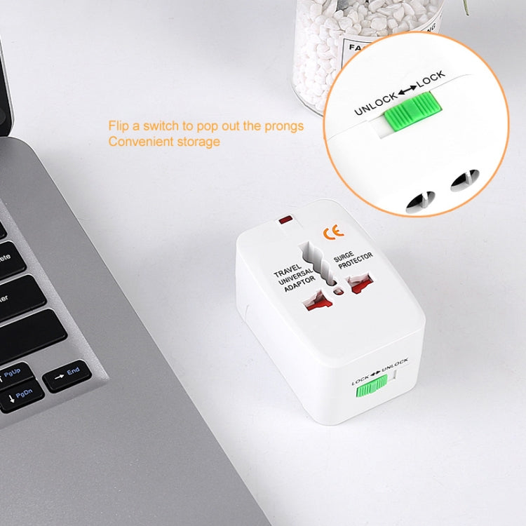 All in 1 (EU + AU + UK + US Plug) World Universal Travel Adaptor, Travel Adaptor