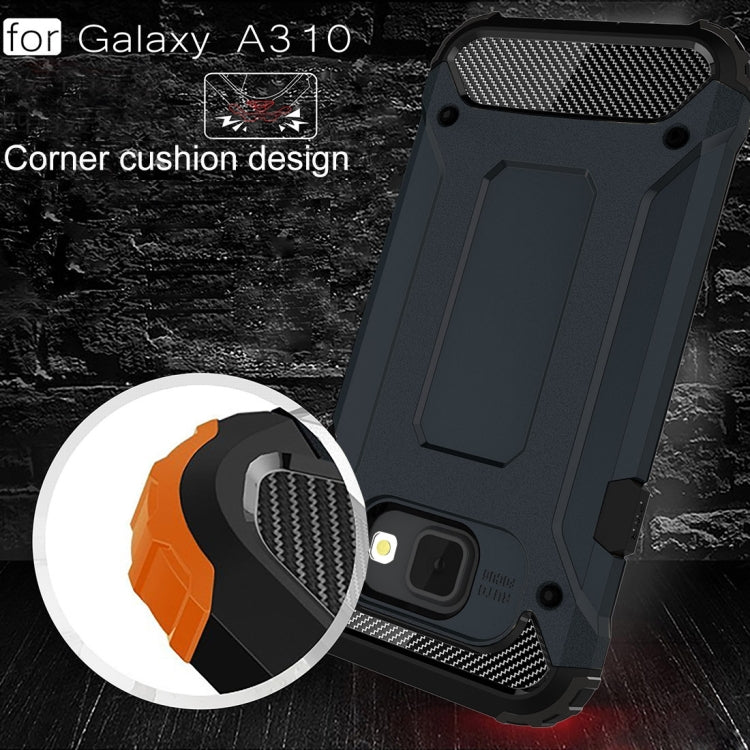 For Galaxy A3 (2016) / A310 Tough Armor TPU + PC Combination Case