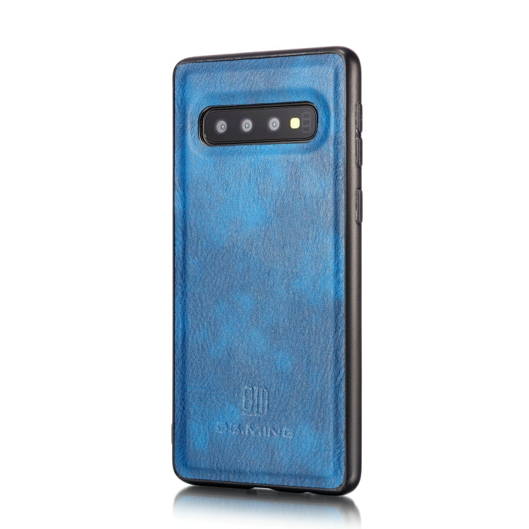 DG.MING Abnehmbare magnetische Lederhülle mit Crazy Horse Textur für Samsung Galaxy S10e, mit Halterung, Kartenfächern & Geldbörse, für Samsung Galaxy S10e, Galaxy S10e