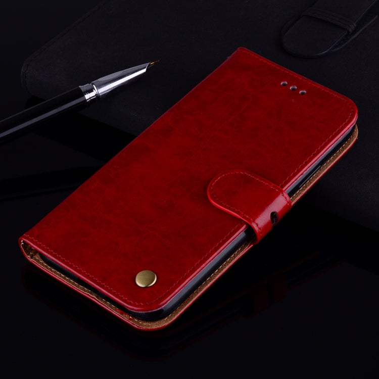 For Galaxy J3 (2017) / J330 (EU Version) Business Style Oil Wax Texture Horizontal Flip Leather Case with Holder & Card Slots & Wallet, For Galaxy J3 (2017) / J330 (EU Version)