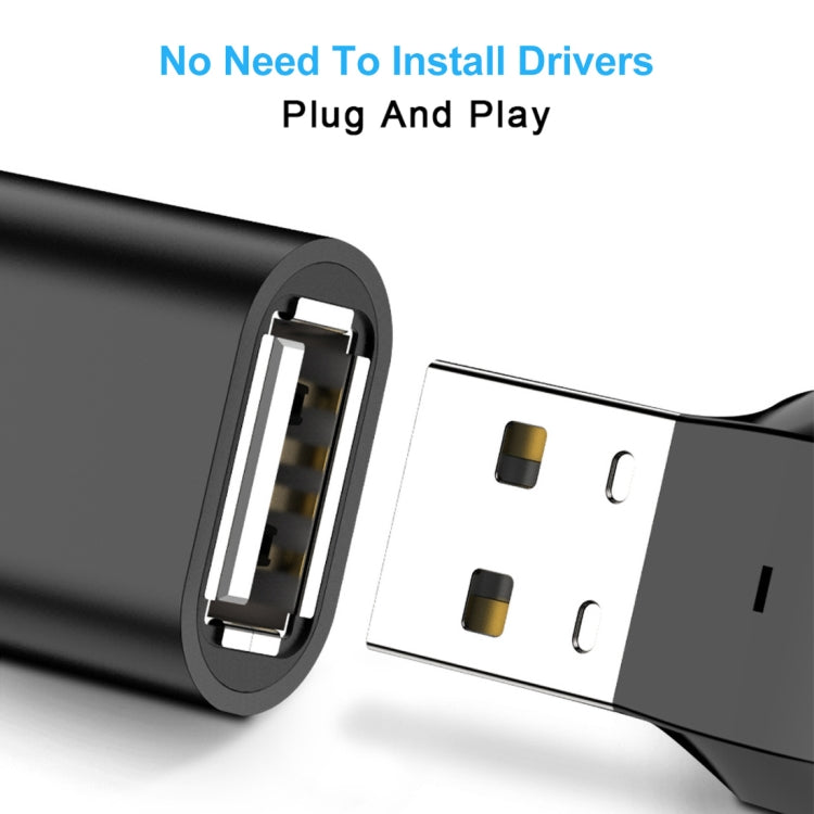 24cm 2A Micro USB to USB Aluminum Alloy Hose OTG Adapter Data Charging Cable with USB-C / Type-C Connector