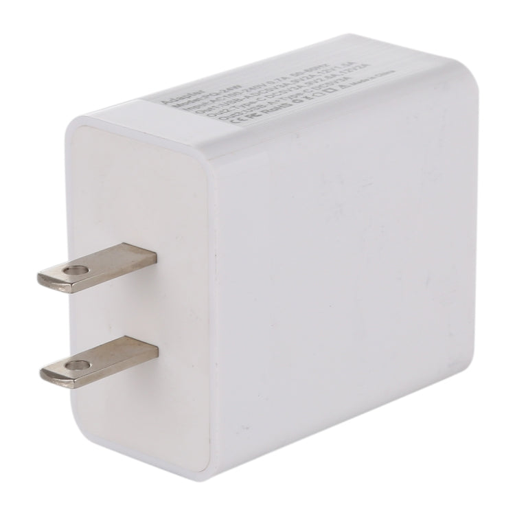 24W PD + QC3.0 Fast Charger Power Adapter Plug Adapter US Plug, 24W US Plug