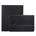 A970-A Splittable Bluetooth Keyboard Leather Tablet Case for Samsung Galaxy Tab S8+ / S7 FE T730 / S7+ T970 / T975, with Touchpad & Holder