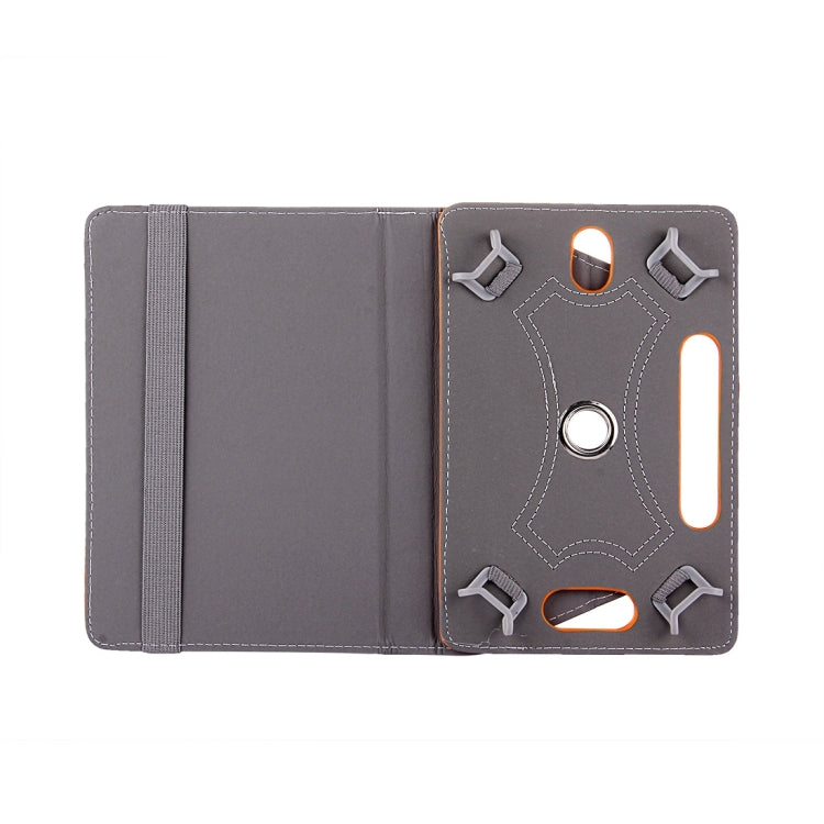 7 inch Tablets Leather Case Crazy Horse Texture 360 Degrees Rotation Protective Case Shell with Holder for Galaxy Tab A 7.0 (2016) / T280 & Tab 4 7.0 / T230 & Tab Q T2558, Colorfly G708, Asus ZenPad 7.0 Z370CG, Huawei MediaPad T1 7.0 / T1-701u