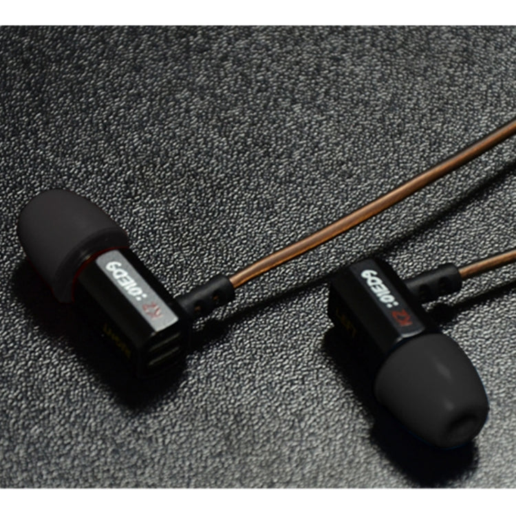 Ein Paar KZ Soft Memory Foam Ohrstöpsel für alle In-Ear-Kopfhörer