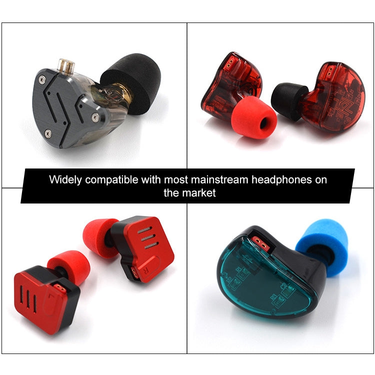 Ein Paar KZ Soft Memory Foam Ohrstöpsel für alle In-Ear-Kopfhörer