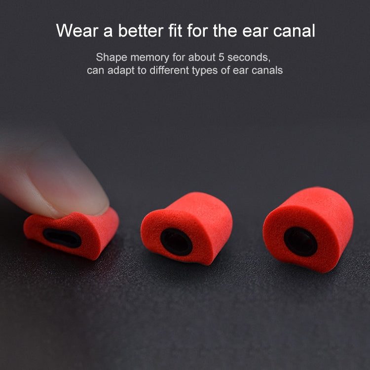 Ein Paar KZ Soft Memory Foam Ohrstöpsel für alle In-Ear-Kopfhörer