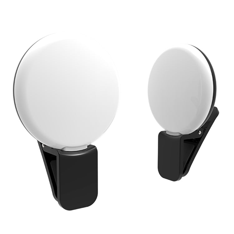 RK17 Portable 3-Level Brightness LED Fill Light for Smartphones (Black)