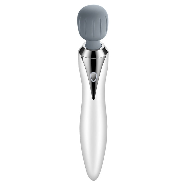 Portable Mini Multifunctional Physiotherapy Electric Hand-held Massage Stick(White)